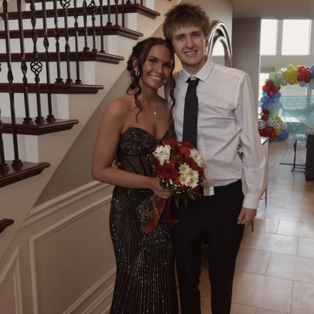 Elegant Black Prom Dress